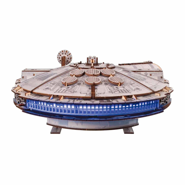 3D-пазлы - 3D пазл Ukrainian Gears Тысячелетний сокол 1235 элементов (6330038)#4