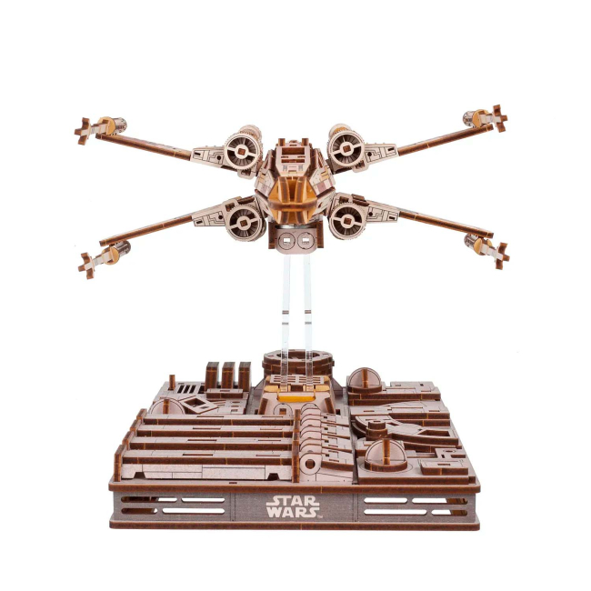 3D-пазлы - 3D пазл Ukrainian Gears Истребитель X-Wing Люка Скайвокера 455 элементов (6330037)#3