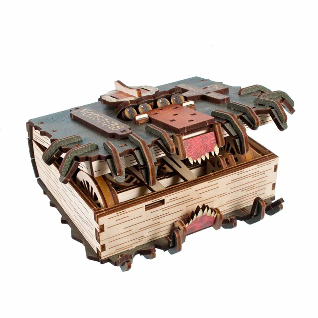 3D-пазлы - 3D пазл Ukrainian Gears Книга Моснтров 195 элементов (6330042)#3