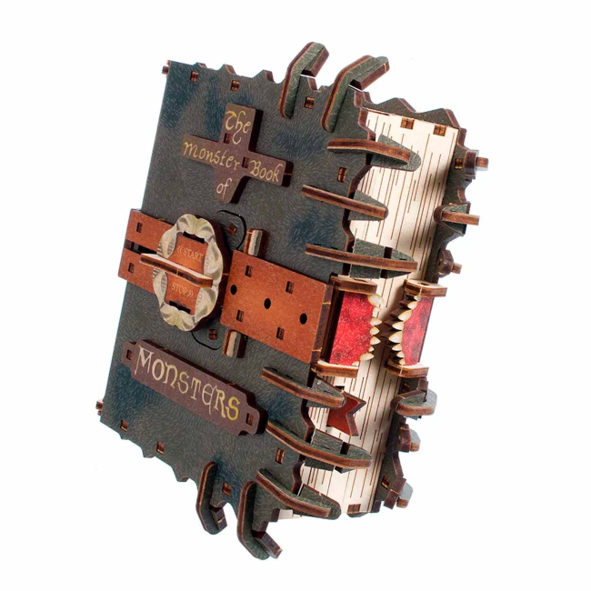 3D-пазлы - 3D пазл Ukrainian Gears Книга Моснтров 195 элементов (6330042)#4