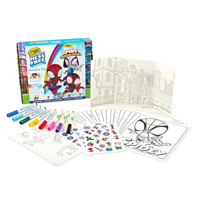 Товари для малювання - ​Набір для творчості Crayola Spidey (75-7193)#3