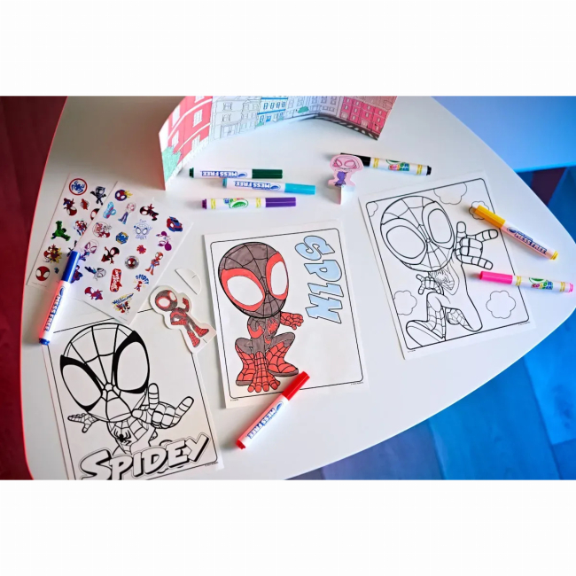 Товари для малювання - ​Набір для творчості Crayola Spidey (75-7193)#6