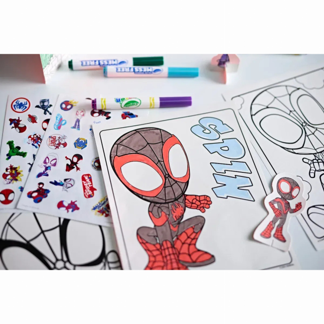 Товари для малювання - ​Набір для творчості Crayola Spidey (75-7193)#7