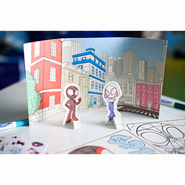 Товари для малювання - ​Набір для творчості Crayola Spidey (75-7193)#9