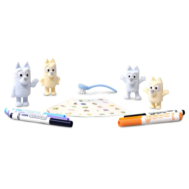 Набори для творчості - Набір для творчості Crayola Washimals Bluey (74-0253)#3