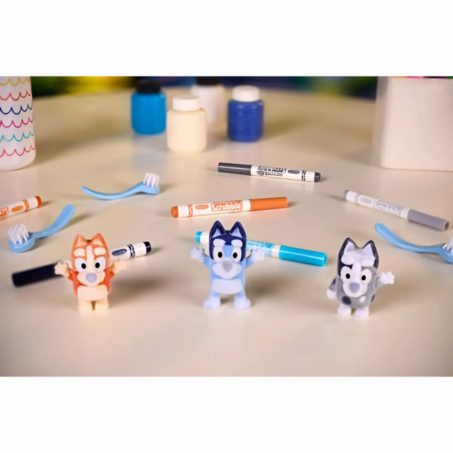 Набори для творчості - ​Набір для творчості Crayola Washimals Bluey (74-0253)#4