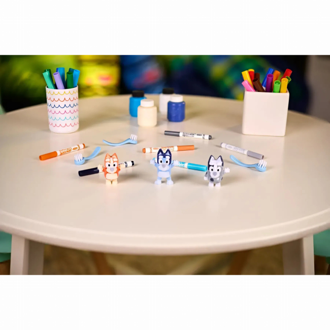 Набори для творчості - Набір для творчості Crayola Washimals Bluey (74-0253)#5