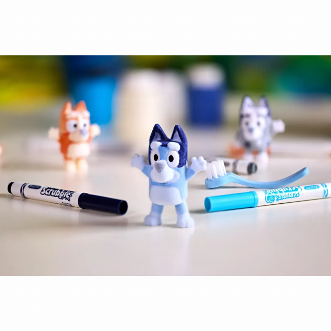 Набори для творчості - Набір для творчості Crayola Washimals Bluey (74-0253)#7
