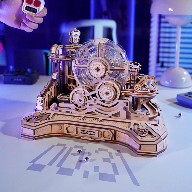 3D-пазлы - Конструктор Robotime Rokr 3D Веселый шарик 653 детали (EGC01)#4