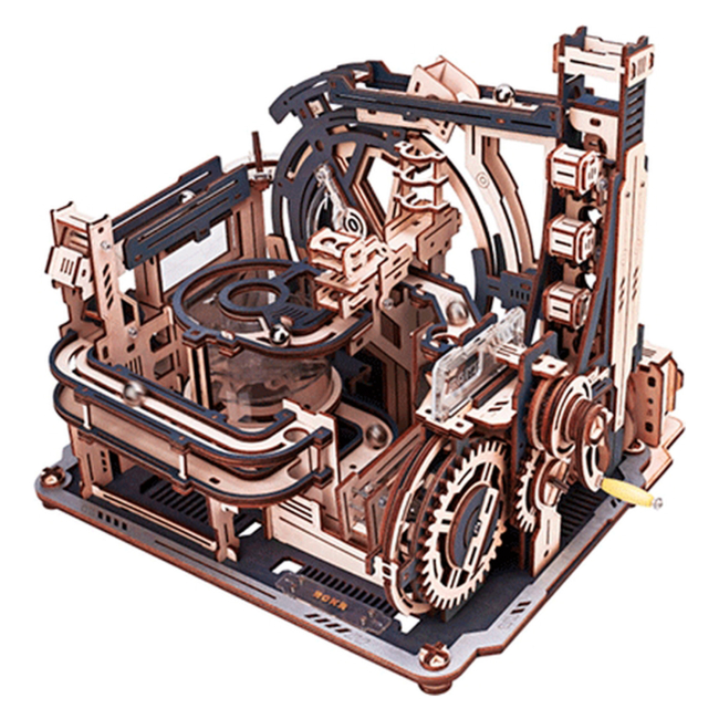 3D-пазли - Конструктор Robotime Rokr 3D Мармуровий космодром 472 деталі (LGC01)#2