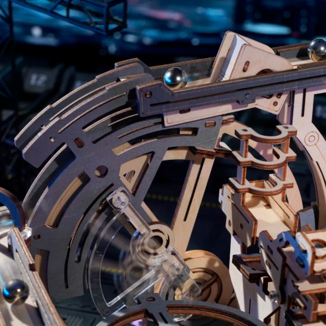 3D-пазли - Конструктор Robotime Rokr 3D Мармуровий космодром 472 деталі (LGC01)#8