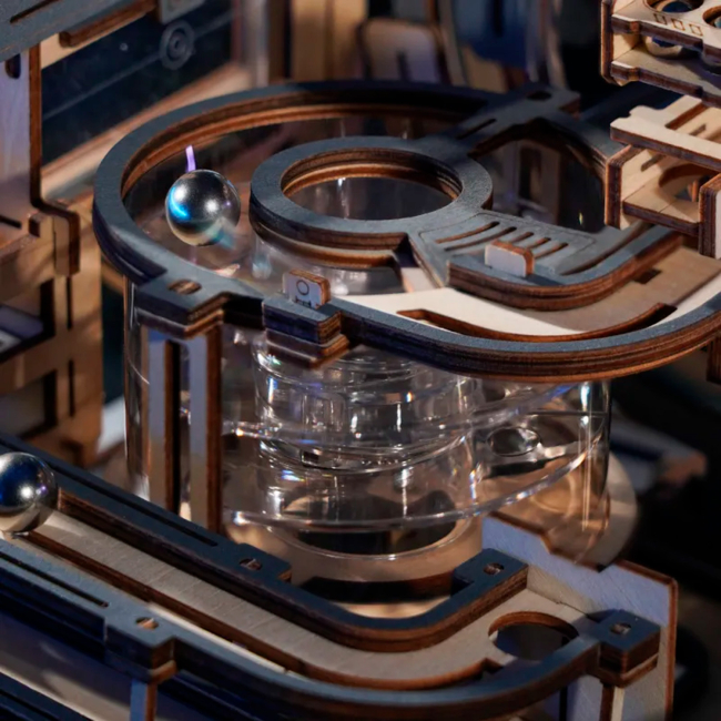 3D-пазли - Конструктор Robotime Rokr 3D Мармуровий космодром 472 деталі (LGC01)#9