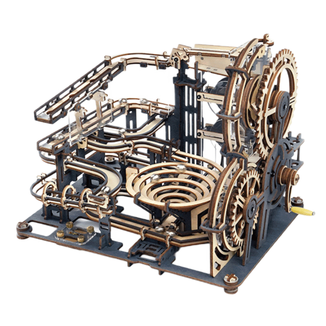 3D-пазли - Конструктор Robotime Rokr 3D Мармурове нічне місто 294 деталі (LGA01)#2