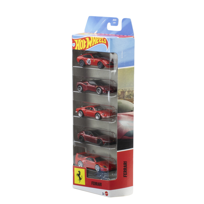 Автомодели - Набор автомоделей Hot Wheels Ferrari (JLN12)#2