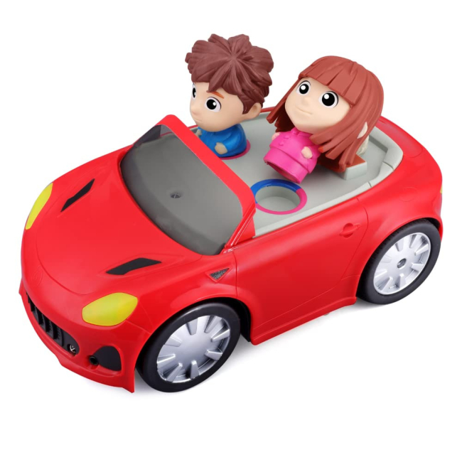 Радиоуправляемые модели - ​Игровой набор игровой Bb Junior Drive'N Sort Машинка на радиоуправлении и фигурки (16-95002)#3