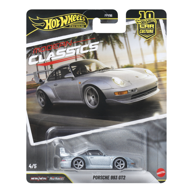 Автомодели - Автомодель Hot Wheels Car Culture Porsche 993 GT2 (JKF16)#5