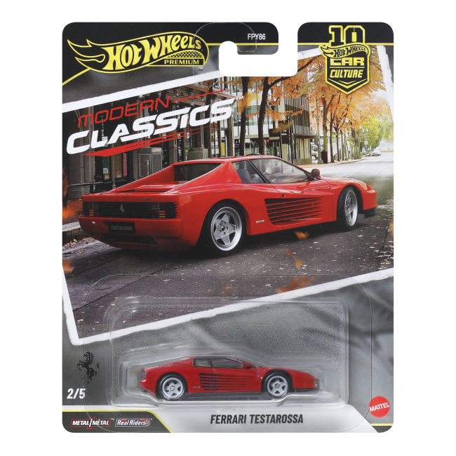 Автомодели - Автомодель Hot Wheels Car Culture Ferrari Testarossa (JKF00)#4