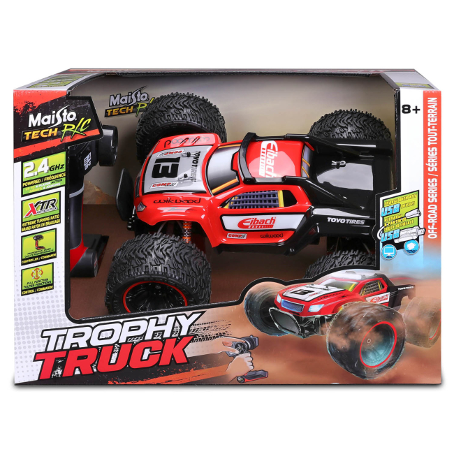 Радиоуправляемые модели - Автомодель на радиоуправлении Maisto Tech Off-Road Desert Racer (81466 red)#7