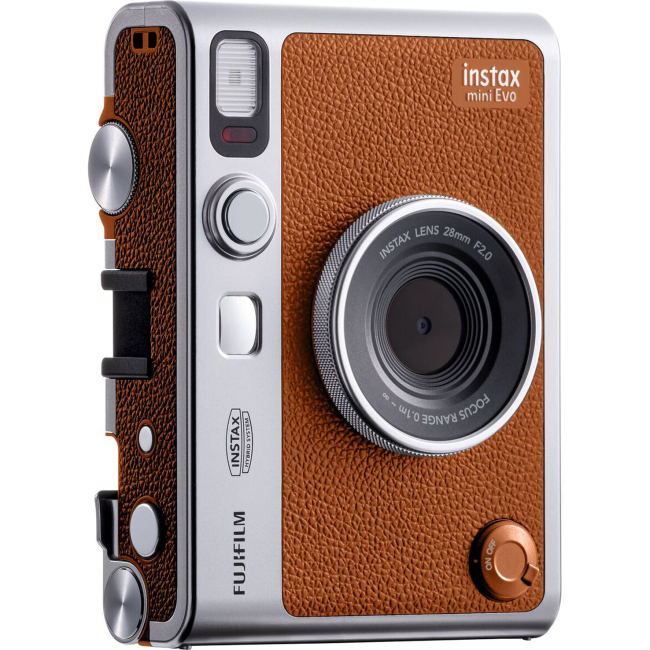 Фотоаппараты - Фотокамера мгновенной печати Fujifilm Instax Mini Evo Brown (16812508)#2