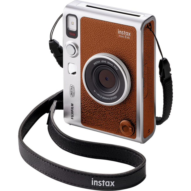 Фотоаппараты - Фотокамера мгновенной печати Fujifilm Instax Mini Evo Brown (16812508)#6