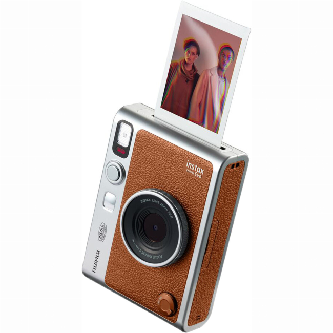 Фотоаппараты - Фотокамера мгновенной печати Fujifilm Instax Mini Evo Brown (16812508)#7