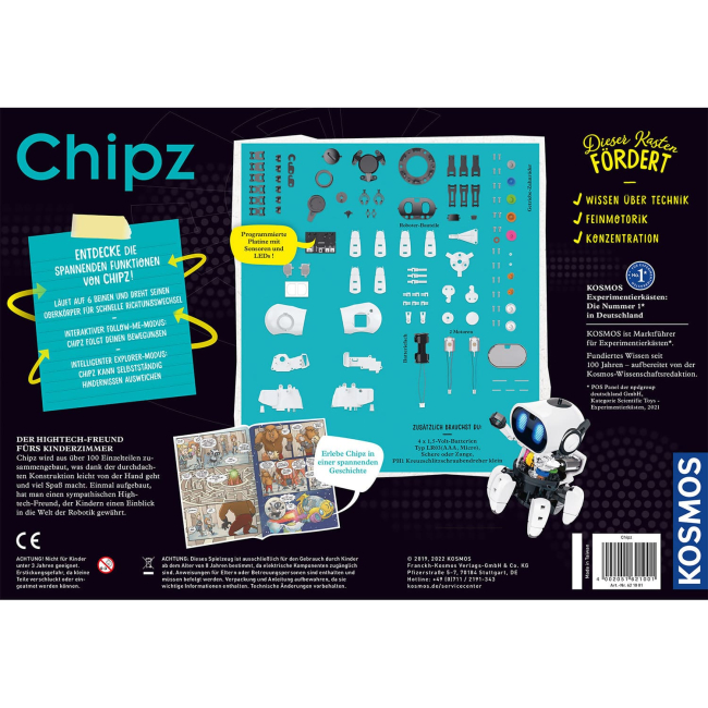 Конструктори з унікальними деталями - Конструктор Kosmos Chipz Чіпз (617127)#2