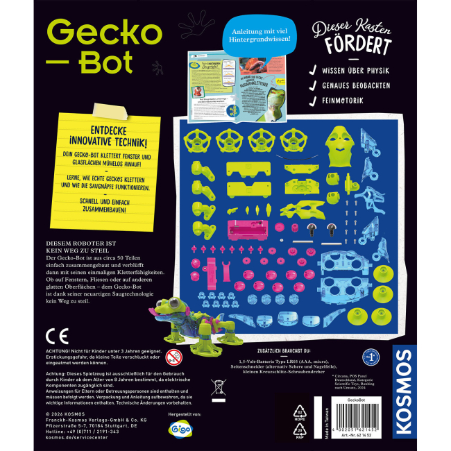Конструкторы с уникальными деталями - Конструктор Kosmos Gecko Bot Геко Бот (621452)#2