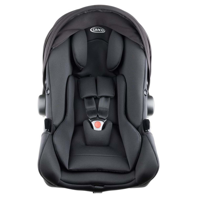 Автокресла и аксессуары - Автокресло-люлька Graco Snuglite i-Size черный (5060624774454)#4