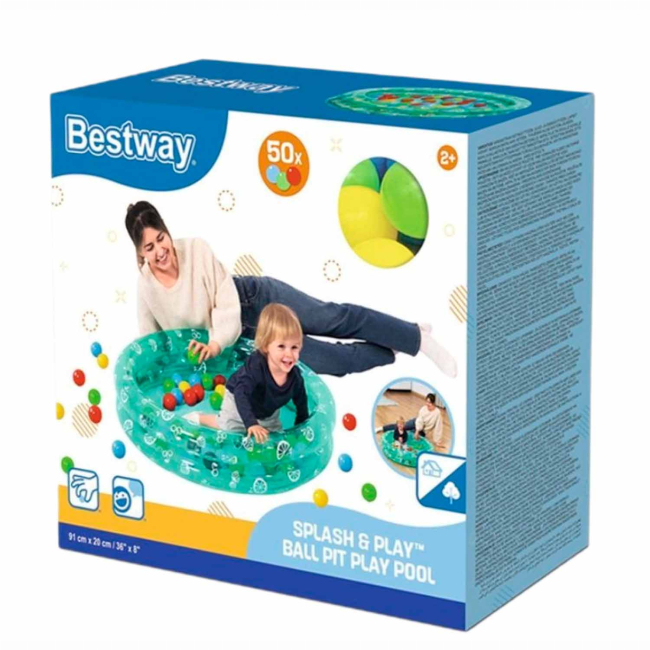 Для пляжа и плавания - Бассейн Bestway Фруктовый узор (51141)#3