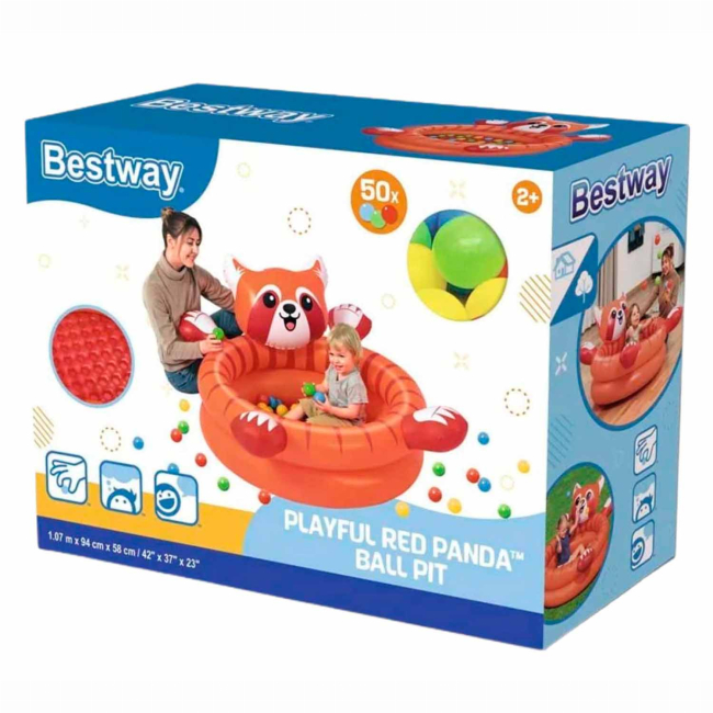Для пляжа и плавания - Бассейн Bestway Красная панда (52702)#3