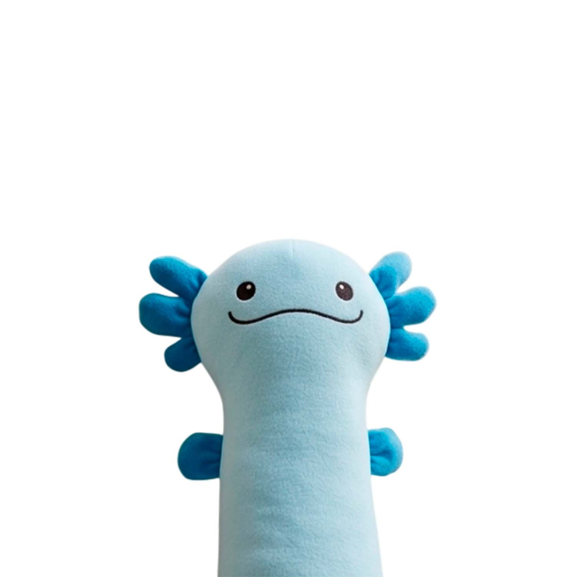 Мягкие животные - Мягкая игрушка MeriToys Аксолотль голубой 110 см (2050000336140)#2