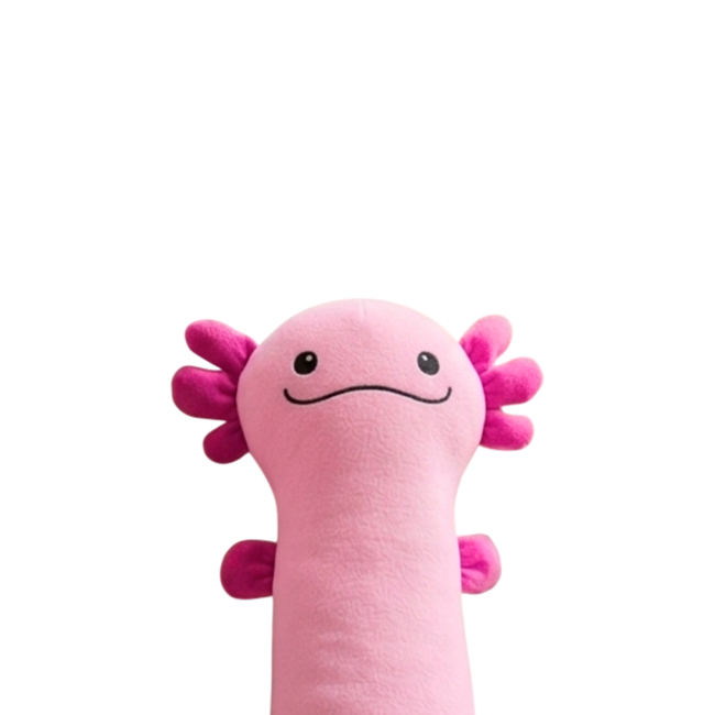 Мягкие животные - Мягкая игрушка MeriToys Аксолотль розовый 110 см (2050000336164)#2