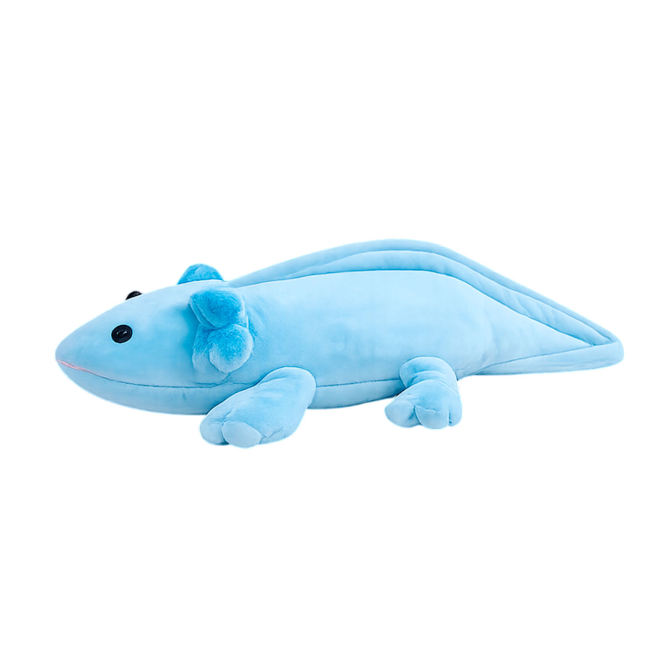 Мягкие животные - Мягкая игрушка MeriToys Аксолотль голубой 60 см (2050000336171)#3