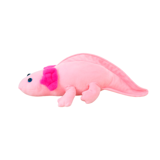 Мягкие животные - Мягкая игрушка MeriToys Аксолотль розовый 60 см (2050000336195)#3