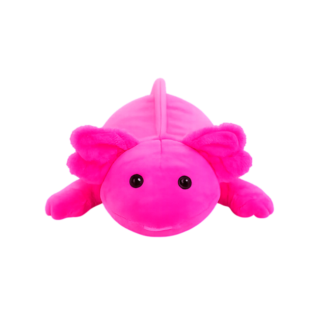 Мягкие животные - Мягкая игрушка MeriToys Аксолотль малиновый 60 см (2050000321276)#2