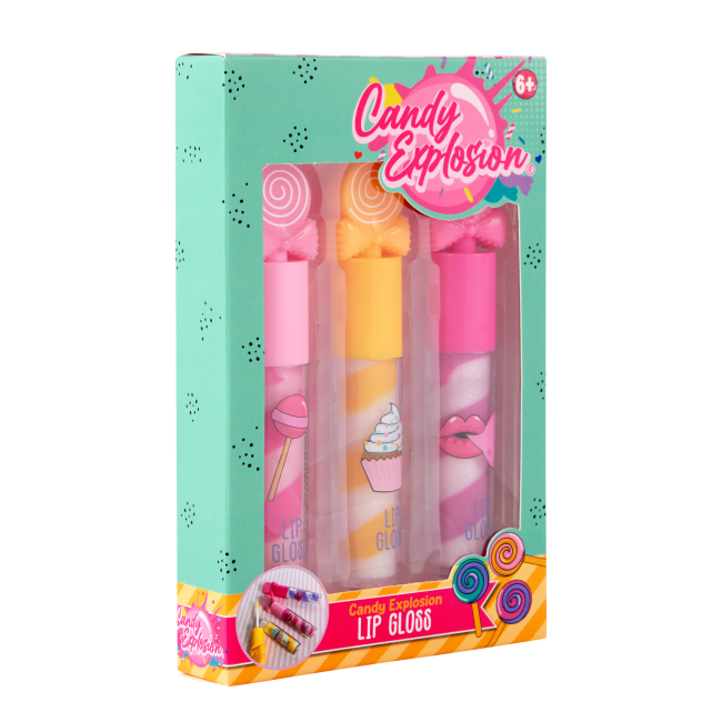 Косметика - Набор блесков для губ Creat it! Candy Леденцы в ассортименте (84809)#7
