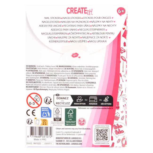 Косметика - Наклейки для ногтей Create It! (841022)#3