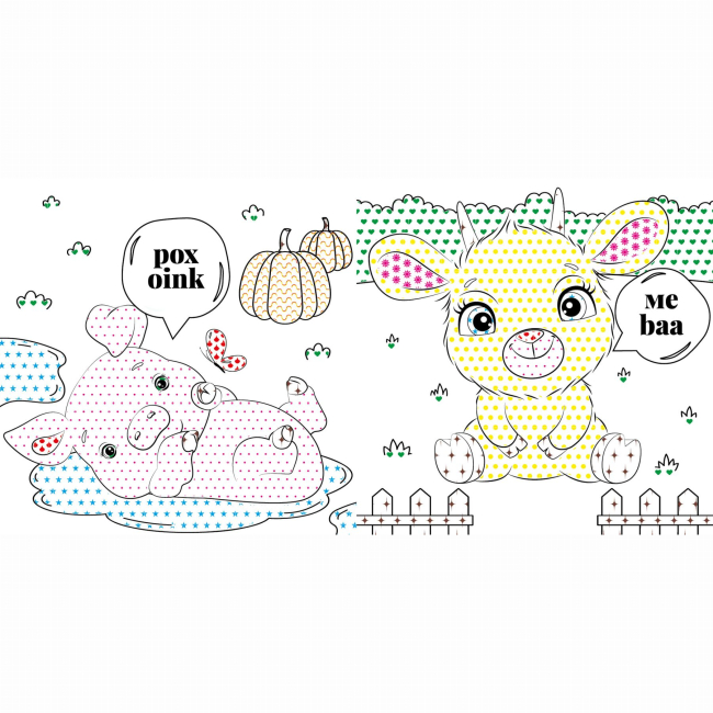 Раскраски и активитибуки (2-6 лет) - Книжка «Водяна розмальовка Хто це каже?» (WB002)#2
