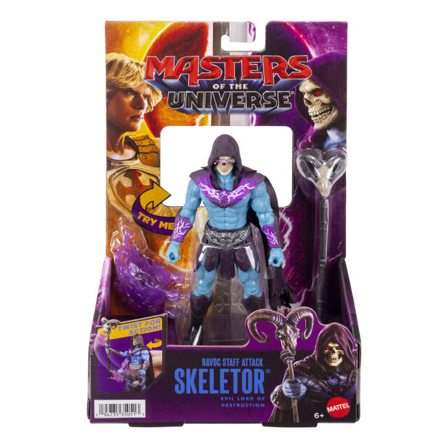 Фигурки персонажей - Фигурка интерактивная Masters Of The Universe Первые Скелетор (JKJ00)#6