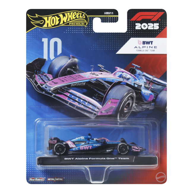 Автомоделі - Автомодель Hot Wheels Formula 1 Alpine Pierre Gasly #10 (JKD82)#6