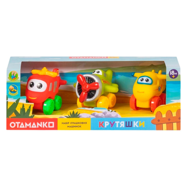Машинки для малышей - Игровой набор Otamanko Крутяшки Вертолеты (5320345)#5