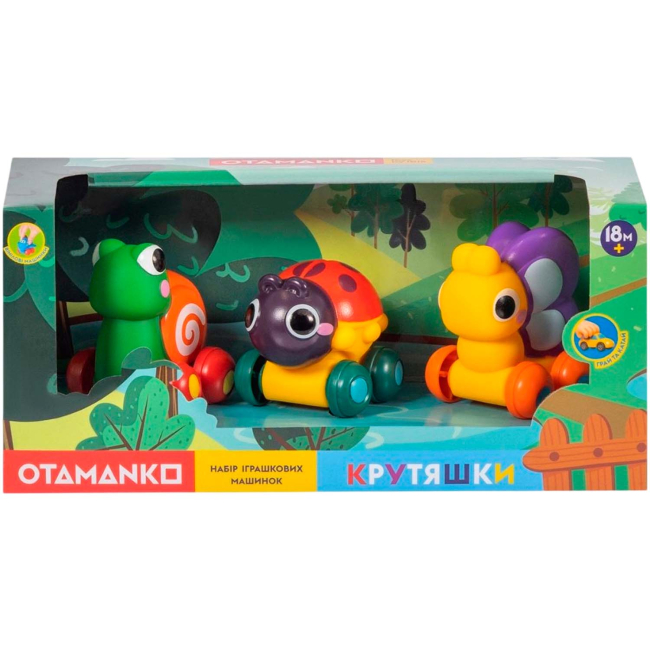 Развивающие игрушки - Игровой набор Otamanko Крутяшки Букашки (5320353)#5