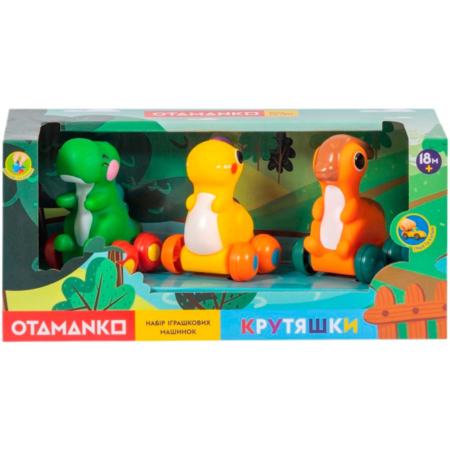 Развивающие игрушки - Игровой набор Otamanko Крутяшки Динозаврики (5320356)#5