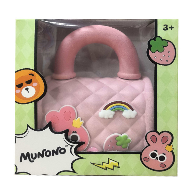 Рюкзаки и сумки - Мини-сумочка Munono розовая (K54p)#4