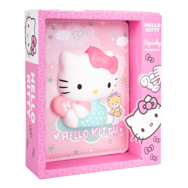 Канцелярские товары - Блокнот CoolPack Hello Kitty Squishy 3D B6 100 листов (10869PTR)#6