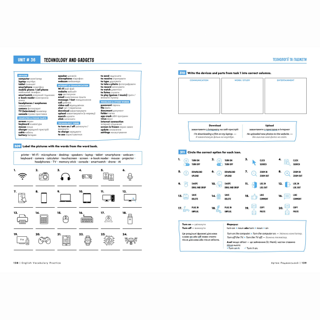 Учебная литература - Книжка «English Vocabulary Practice» Артем Редванський (9786178722081)#7