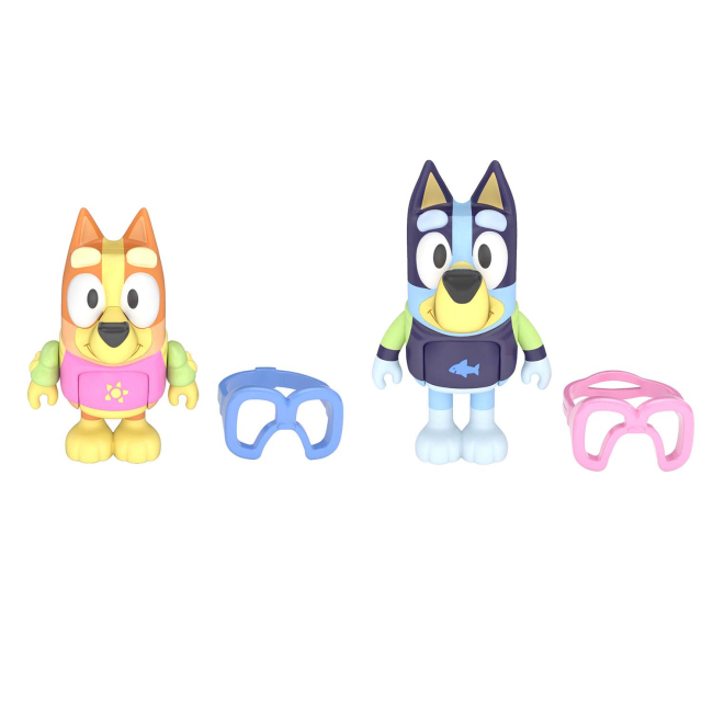 Фигурки персонажей - Игровой набор Bluey Время в бассейне (125397)#2