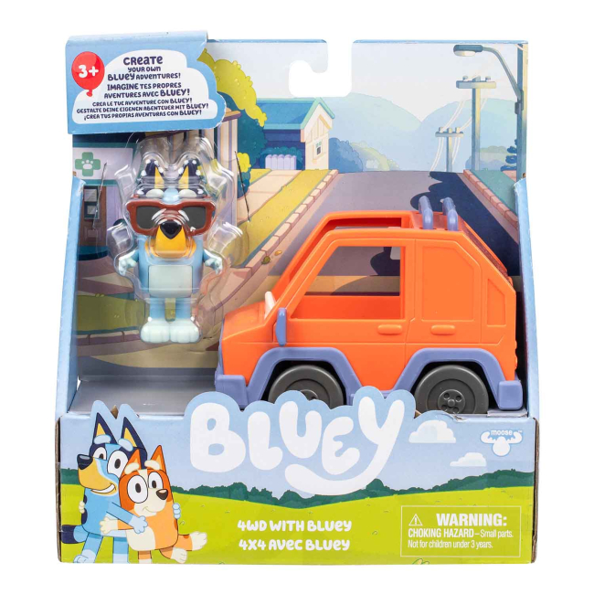 Фигурки персонажей - Игровой набор Bluey Транспорт (125383)#3