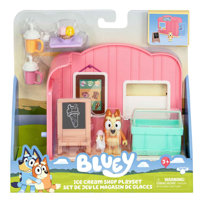 Фигурки персонажей - Игровой набор Bluey Магазин мороженого (125387)#3