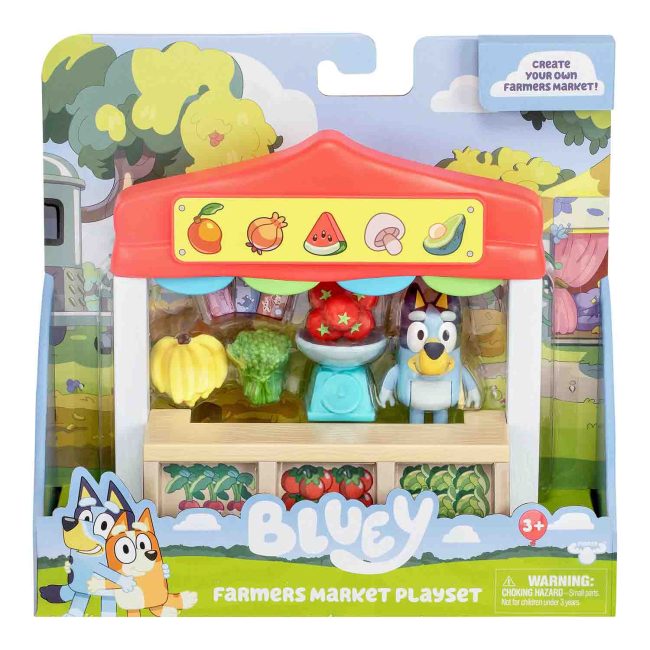 Фигурки персонажей - Игровой набор Bluey Магазин фермера (125388)#3